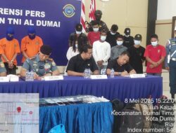 Penyeludupan 19 Calon PMI Non Prosedural Ke Malaysia, Berhasil di Gagalkan Lanal Kota Dumai