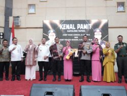 Bupati PALUTA Hadiri Kenal Pamit Kapolres Tapanuli Selatan, di Gedung Serbaguna Perkantoran Tap Sel 