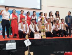 Festival vocal Group antar Gereja Sekota Dumai tahun 2025. Pemenang Juara satu Vocal group GBI New Life Sikumana 