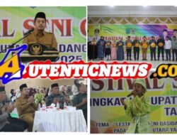 Bupati Paluta, Secara Resmi Buka Festival Seni Qasidah Tingkat Kabupaten di Padang Lawas Utara 