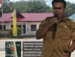 Gaji Salah Satu Perangkat Desa Lipat Kain Selatan Lebih Kurang Dua Tahun, Diduga Raip Ditangan Kepala Desa