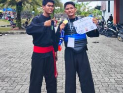 Perguruan Pencak silat Laskar Silat Nusantara Remaja Fadly Gabriel Hutagaol Mendapatkan Medali Emas 