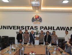 “Green Policing ‘Goes to Campus’, Karo Rena Polda Riau ‘Sapa’ Civitas Akademika Universitas Pahlawan!”