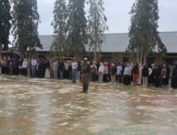 Misi Kemanusiaan Gelombang IV Satpol PP Provinsi Riau Pulihkan SMKN 1 Karang Baru Aceh Tamiang