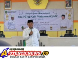 Isra Mi’raj dan Tarhib Ramadan, Sarman Syahroni Tegaskan Integritas Inspektorat Rohil Sebagai Pilar Pengawasan Daerah  ‎