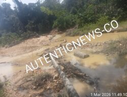 IWD : Penampung Mas Hasil Tambang Ilegal di Desa Sungai Sarik, Kampar Kiri Diduga Pemilik mesin Dompeng 10 unit