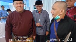 Erwin Sitompul Disambut Hangat PLT Gubernur Riau dalam Open House Idul Fitri 1 Syawal 1447 H