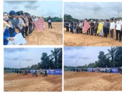 Wakil Bupati Paluta, Secara Resmi Buka Kejuaraan Balap Bergengsi Bertajuk PMII Cup 1 Grass track Motocross &Becakcros 2026