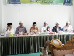 Bupati Padang Lawas Hadiri Halal Bihalal Bersama Ulama dan Tokoh Masyarakat di Masjid Agung Al Munawwaroh