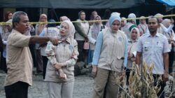 Kepedulian Nyata: Ketua TP PKK Paluta Sambangi Korban Kebakaran di Pasar Gunungtua, Berikan Dukungan Moril dan Semangat