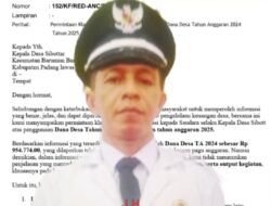 Ketua Harian DPP LMPN Minta Kapolres Palas Periksa Kades Sibontar Terkait Dugaan Markup Dana Desa