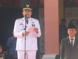 Peringatan Hari Otonomi Daerah ke-XXX, Pemkab Paluta Gelar Upacara Khidmat