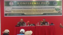 Konferensi Pers Majelis Pertanahan Pusat dan Gapoktan-SAMJ: Dorong Penyelesaian Penguasaan Tanah di Kawasan Hutan