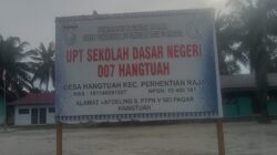 Kondisi SDN 007 Hangtuah Kampar Memprihatinkan, Dinas Pendidikan Janji Masukkan Daftar Rehab APBD-P