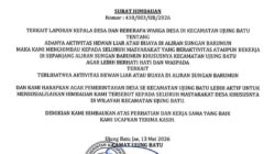 Camat Ujung Batu Himbau Masyarakat Waspada Adanya Buaya di Aliran Sungai Barumun