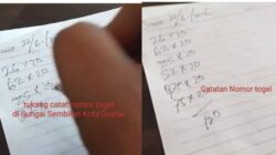 Warga Minta Kapolda Riau Tegas, Dugaan Judi Togel Marak di Sungai Sembilan Dumai