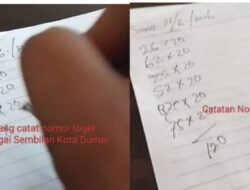 Warga Minta Kapolda Riau Tegas, Dugaan Judi Togel Marak di Sungai Sembilan Dumai