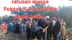 Massa Poktan Tanjung Leban Tolak KSO Penunjukan PT Agrinas Palma Nusantara, Kelompok Tani Jl. Parit Purba Tegas Pertahankan Hak Kelola