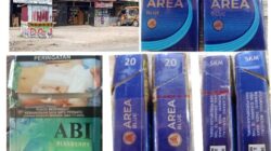PEREDARAN ROKOK TANPA CUKAI BEBAS BEREDAR DI TOKO GROSIR PAK WIN KELURAHAN SIALANG RAMPAI
