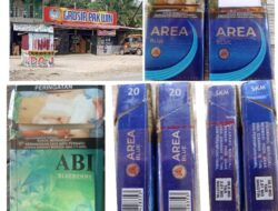 PEREDARAN ROKOK TANPA CUKAI BEBAS BEREDAR DI TOKO GROSIR PAK WIN KELURAHAN SIALANG RAMPAI