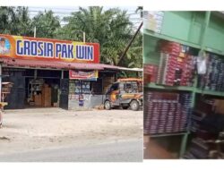 PEREDARAN ROKOK TANPA CUKAI BEBAS BEREDAR DI TOKO GROSIR PAK WIN KELURAHAN SIALANG RAMPAI