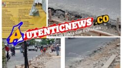 Proyek Rehabilitasi Jalan Rambutan Pekanbaru Bernilai Rp 3,3 Miliar Diduga Langgar Standar Mutu