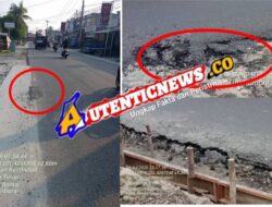 Proyek Rehabilitasi Jalan Rambutan Aspalnya Rapuh, Diduga Kurang Pengawasan PUPR Kota Pekanbaru