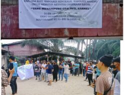 Warga RT 01 dan RT 04 Desa Air Kulim Gelar Aksi Damai, Tuntut Penutupan Gudang Penampungan CPO Diduga Ilegal di KM 12 Duri 