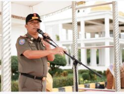 Kasatpol PP Rohil Soroti Krisis Moral Remaja dan Penyesuaian Fiskal saat Apel Gabungan