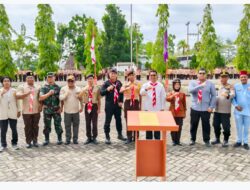 Buka Lomba Pramuka di Kampus ITR, Wabub Rohil Jhony Charles Ajak Generasi Muda Asah Kepemimpinan