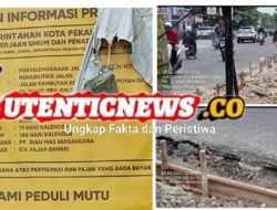 Proyek Rehabilitasi Jalan Rambutan Senilai Rp3 Miliar Lebih Diduga Asal Jadi, Spesifikasi Tak Terpenuhi