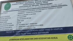 Diduga Pelaksana Proyek Pembangunan Gedung Pengadilan Negeri Bernilai Rp17 Miliar di Pekanbaru Abaikan K3