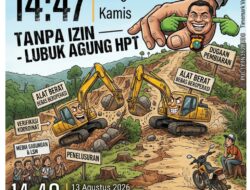 Alat Berat Bebas Beroperasi Buka Lahan di Kawasan HPT Lubuk Agung Tanpa Izin, Diduga Polda Riau Diam Saja