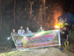 Stop Illegal Mining! Polisi Tertibkan Aktivitas Tambang Emas Ilegal di Sangir Jujuan