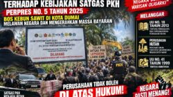 Plang Satgas Tidak Berdampak Terhadap BOS Sawit di Dumai karena Tidak Ada Proses Hukum Oleh Kejaksaan