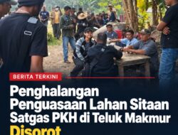 Penghalangan Penguasaan Lahan Sitaan Satgas PKH di Teluk Makmur Disorot, Ketua RT 03 Diminta Tidak Terprovokasi