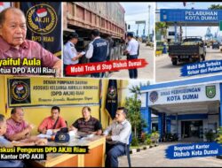 AKJII Riau Minta BPK Audit Retribusi Angkutan Barang Dinas Perhubungan Kota Dumai, Kenaikan Tarif 35% Tak Jangkau Target