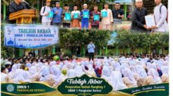 Meneladani Akhlak Rasulullah SAW sebagai Mutiara Kehidupan Era Modern, Tim Rohis SMKN 1 Pangkalan Kerinci Gelar Tabligh Akbar dan Lomba Ranking 1 Islami