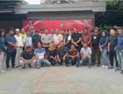Jalin Sinergi Kamtibmas, Kapolres Inhu Gelar Pertemuan Akrab dengan Insan Pers