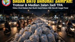 Janji Kampanye Bijak Tinggal Janji! Trotoar Bagan Batu Jadi TPS Liar, Warga Terancam Wabah Penyakit, Mana Rokan Hilir Bersih?