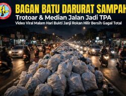 Janji Kampanye Bijak Tinggal Janji! Trotoar Bagan Batu Jadi TPS Liar, Warga Terancam Wabah Penyakit, Mana Rokan Hilir Bersih?