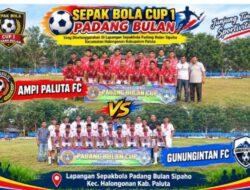 Cup 1 Padang Bulan: Gunungintan FC Tahan Ampi Paluta FC 5–6, Sang Juara Lewat Adu Penalti