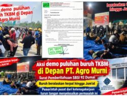Aksi Demo Buruh Depan PT. AM Bertahan Hingga Pagi Ini KSOP Dan Disnaker Diminta Turun Kelapangan Untuk Menyelesaikan