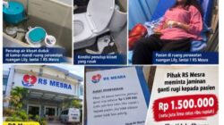 Fasilitas Rusak di RS Mesra Kampar Dibebankan ke Pasien? Klaim Ganti Rugi Rp1,5 Juta Picu Tanda Tanya