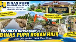 Atasi Banjir dan Genangan, PUPR Rohil Normalisasi Saluran Pembuangan Hingga Kawasan Perumahan Batu 6  ‎